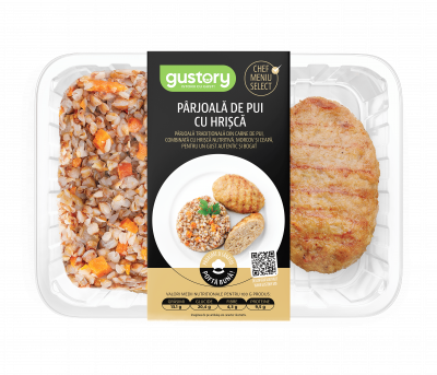 Pârjoală de pui cu hrișcă 310 g