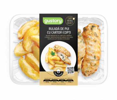Ruladă de pui cu cartofi 370 g