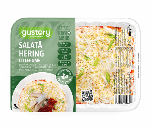 Salată Hering cu legume   400 g