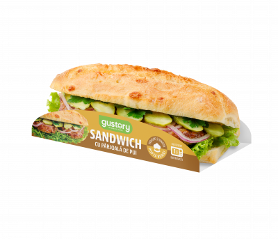 Sandwich cu pârjoală de pui 300 g