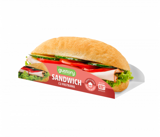 Sandwich cu pastrama 150 g