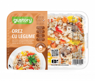 Orez cu legume 450g