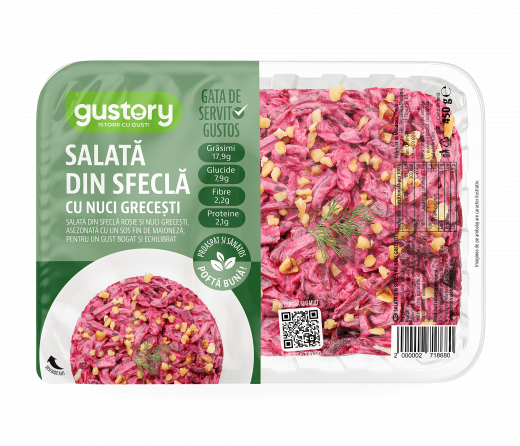 Salata din sfeclă cu nuci    450 g