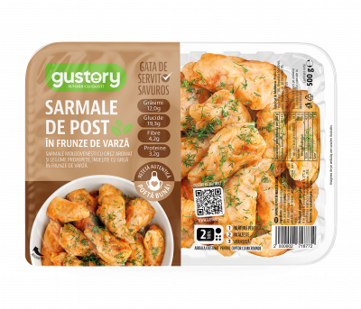 Sarmale Gustory de post frunză de varza 500g